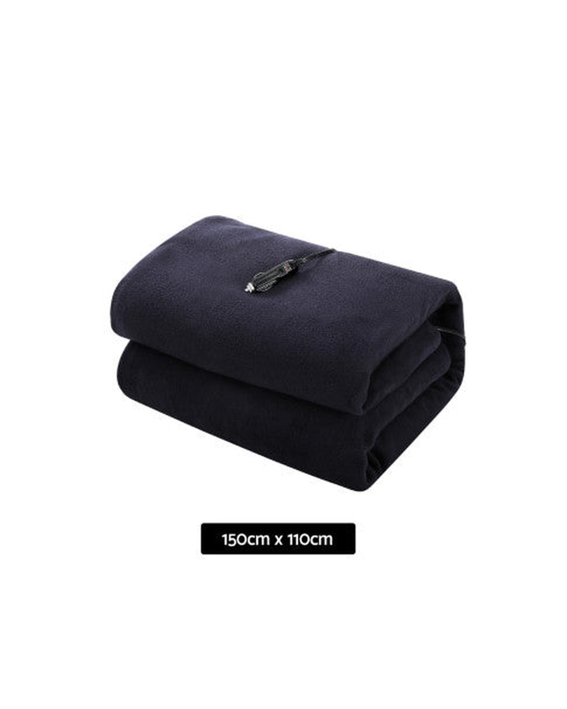 Electric Heated Blanket Car Truck Throw Rug Travel Camping 12V DC Aut Giselle