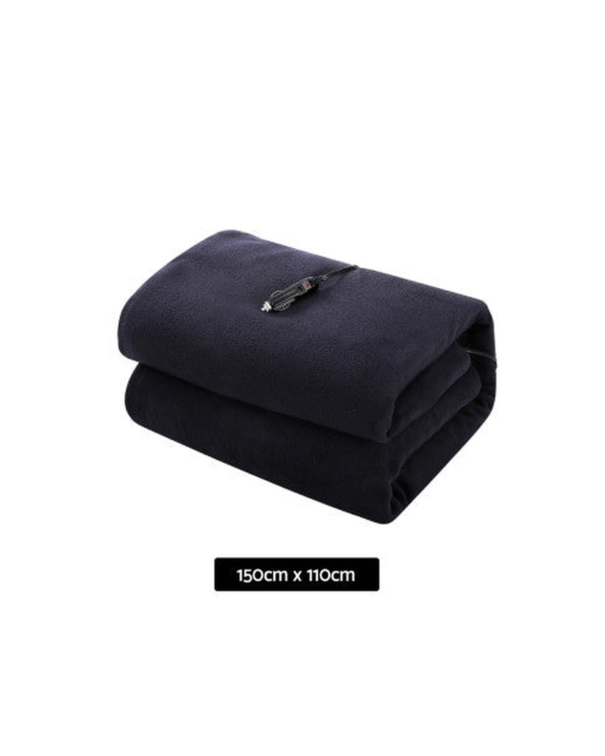 Electric Heated Blanket Car Truck Throw Rug Travel Camping 12V DC Aut Giselle