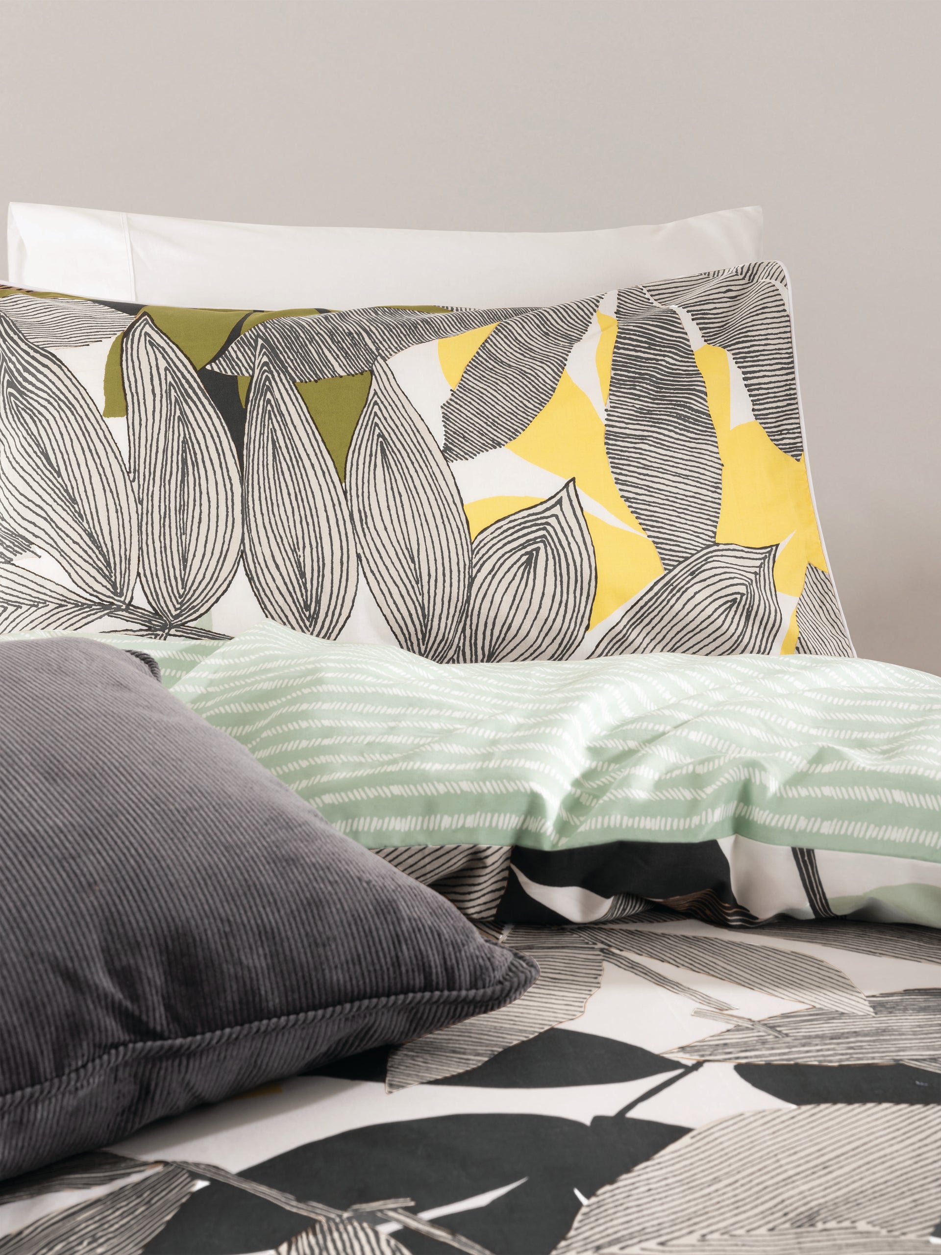 Esprit Jardin Green Quilt Cover Set Espirit