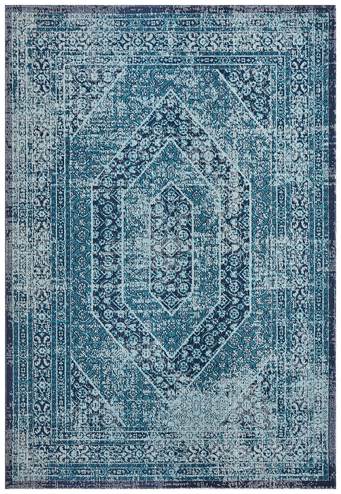 Eternal Whisper Vision Blue Rug Rug Culture