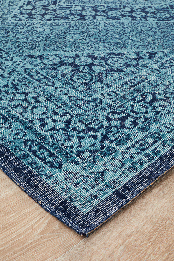 Eternal Whisper Vision Blue Rug Rug Culture