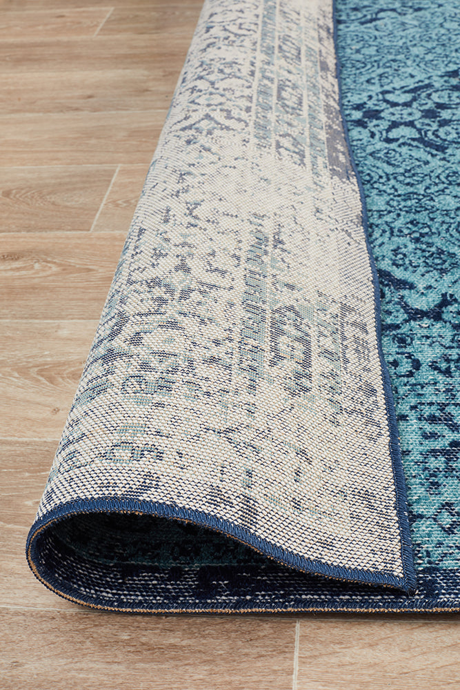 Eternal Whisper Vision Blue Rug Rug Culture