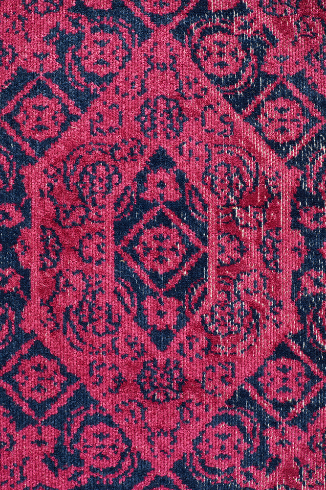 Eternal Whisper Vision Magenta Runner Rug Rug Culture