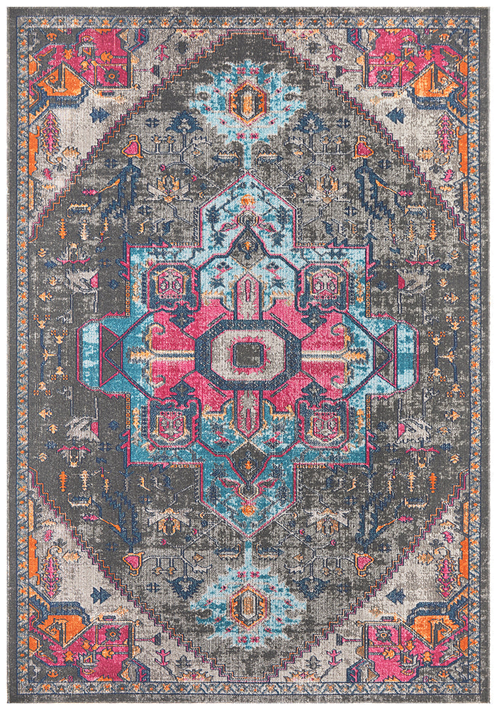 Eternal Whisper Quad Grey Rug Rug Culture