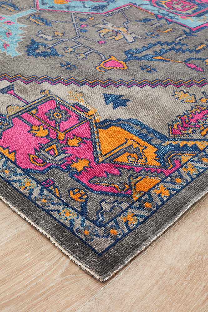 Eternal Whisper Quad Grey Rug Rug Culture