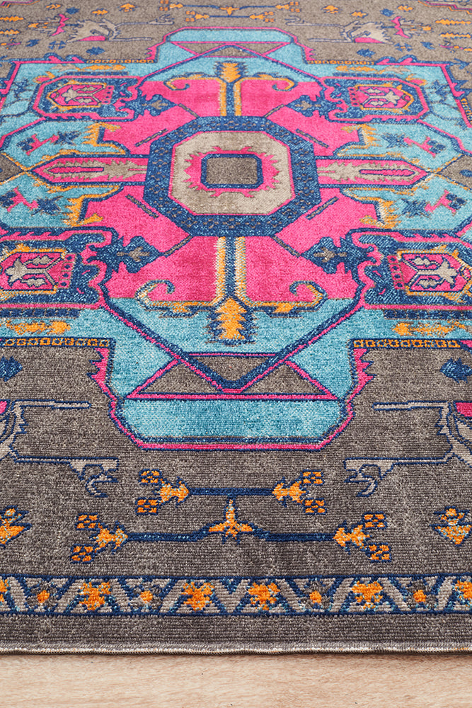 Eternal Whisper Quad Grey Rug Rug Culture