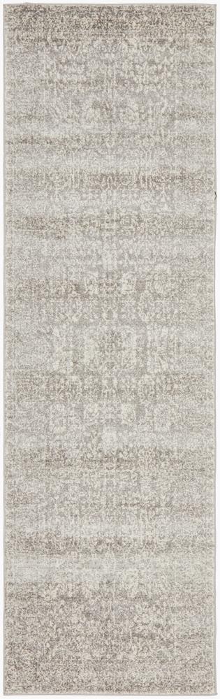 Evoke Homage Grey Transitional Runner Rug Rug Culture