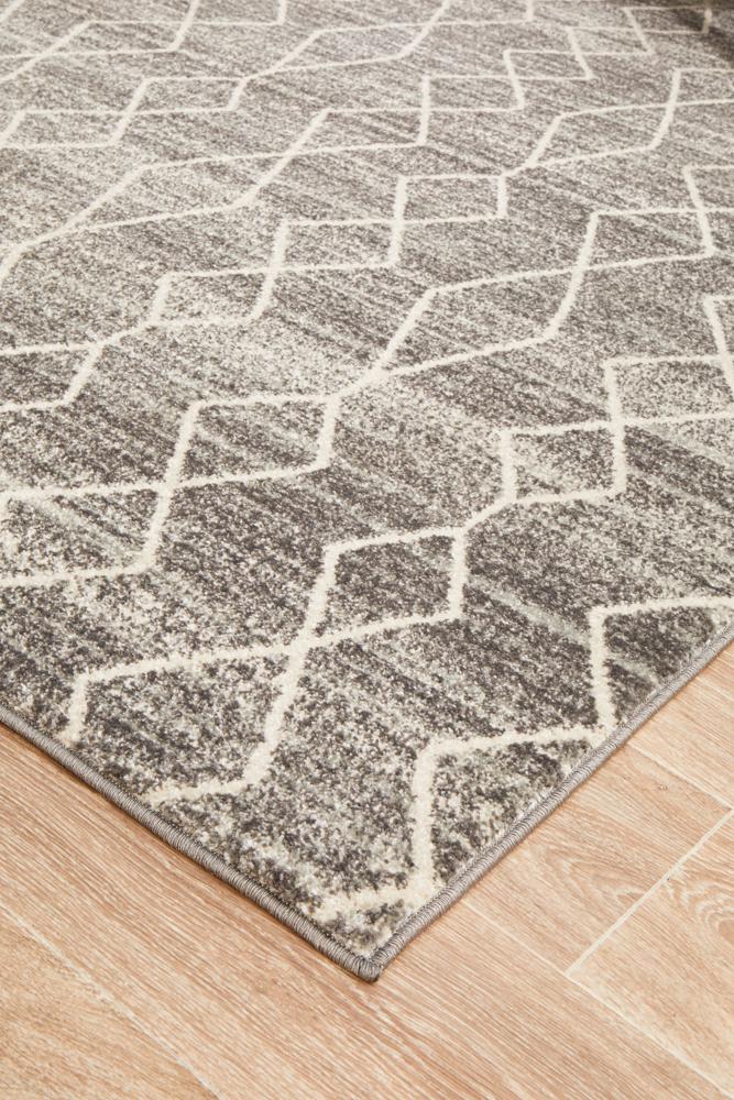 Evoke Remy Silver Transitional Rug Rug Culture