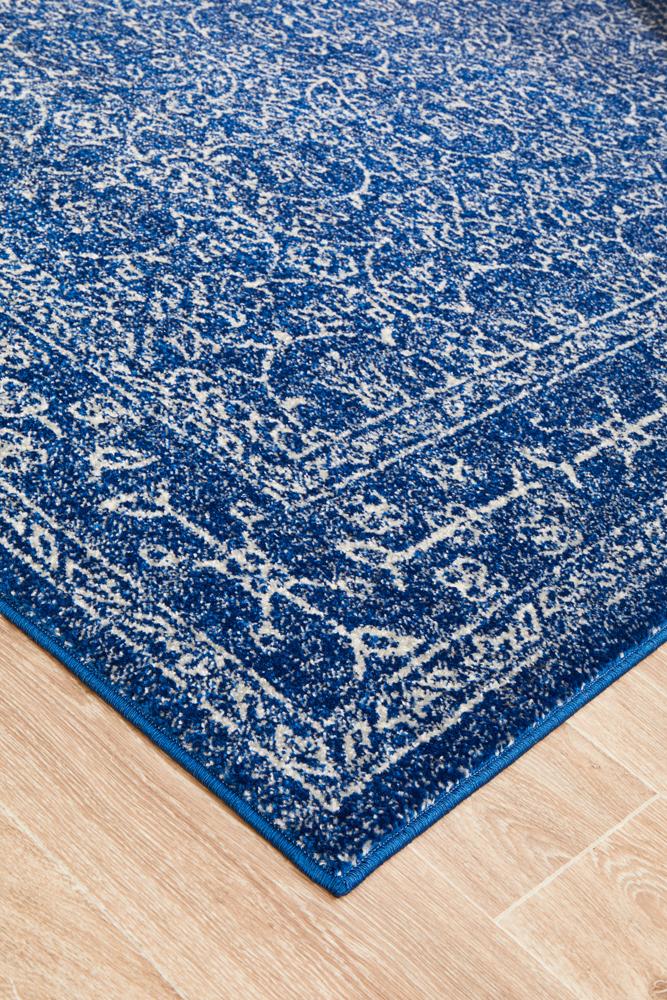 Evoke Artist Navy Transitional Rug Rug Culture