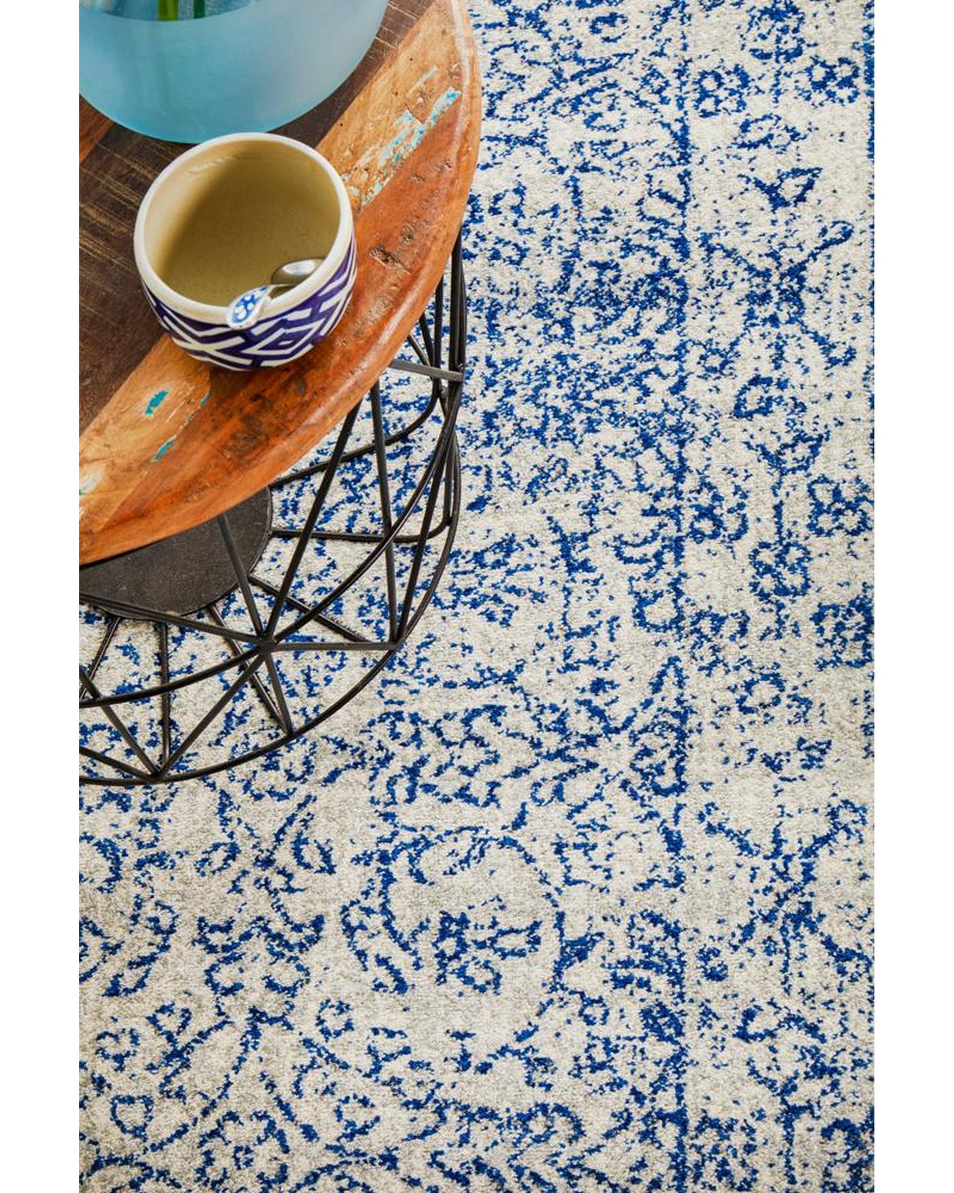 Evoke Whisper White Transitional Runner Rug Rug Culture