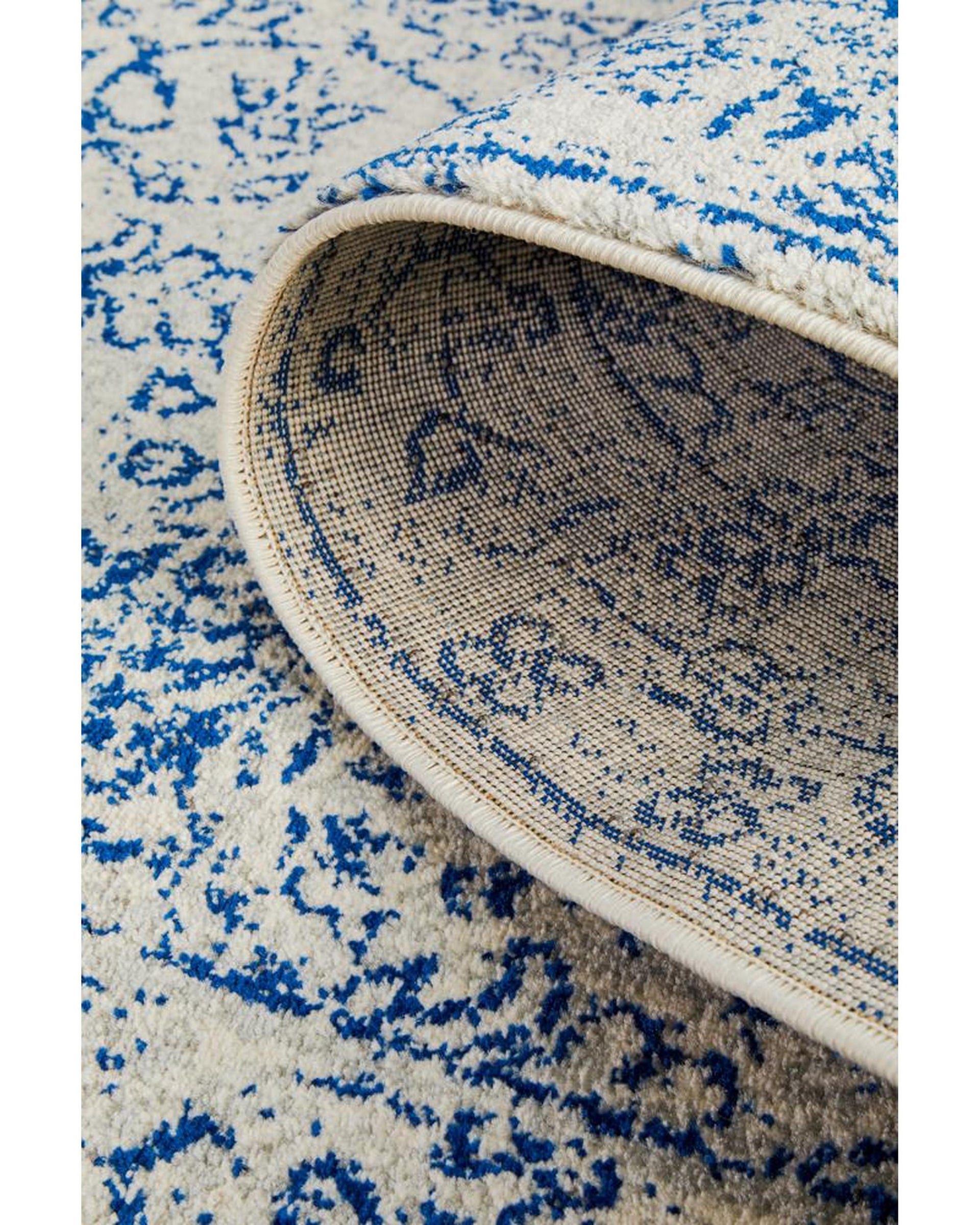 Evoke Whisper White Transitional Runner Rug Rug Culture