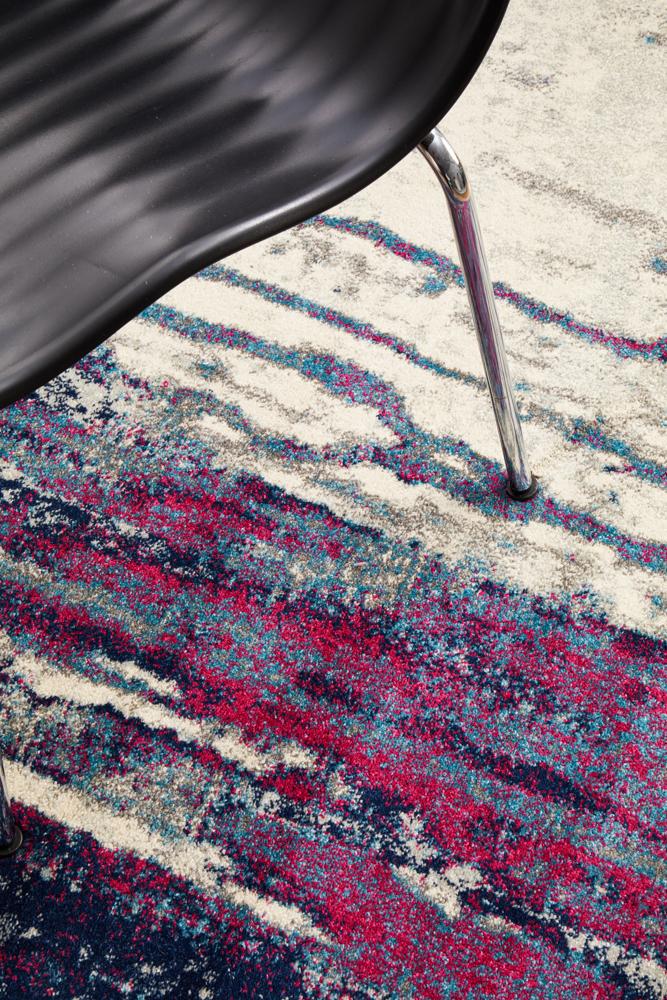 Evoke Bedrock Stone Transitional Round Rug Rug Culture