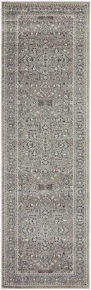 Evoke Stone Grey Transitional Rug Rug Culture