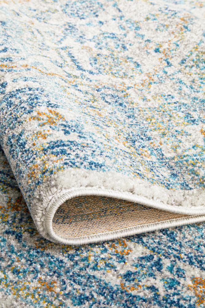 Evoke Duality Silver Transitional Rug Rug Culture