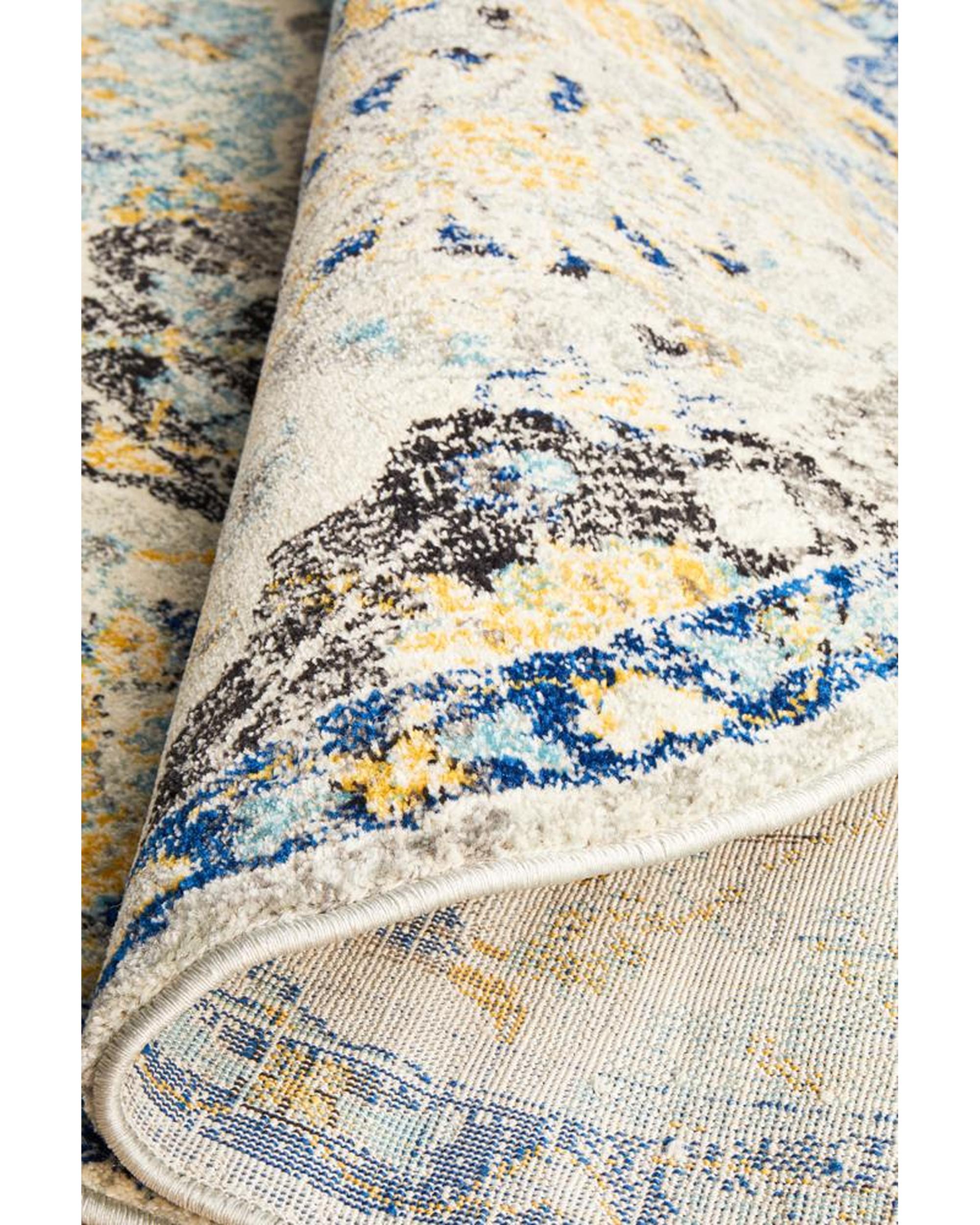 Evoke Poppy Multi Transitional Round Rug Rug Culture