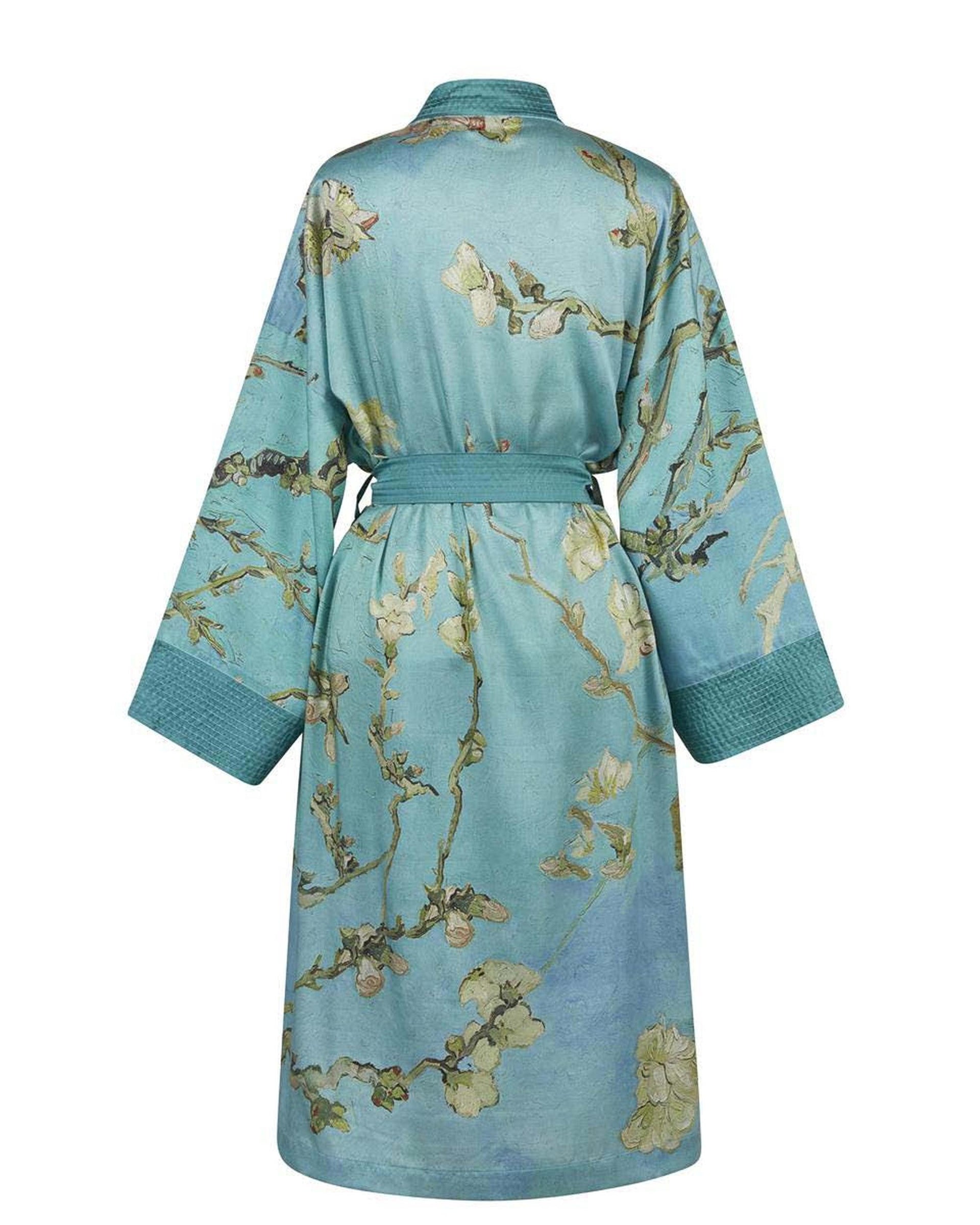 Bedding House Almond Blossom Blue Kimono Bedding House