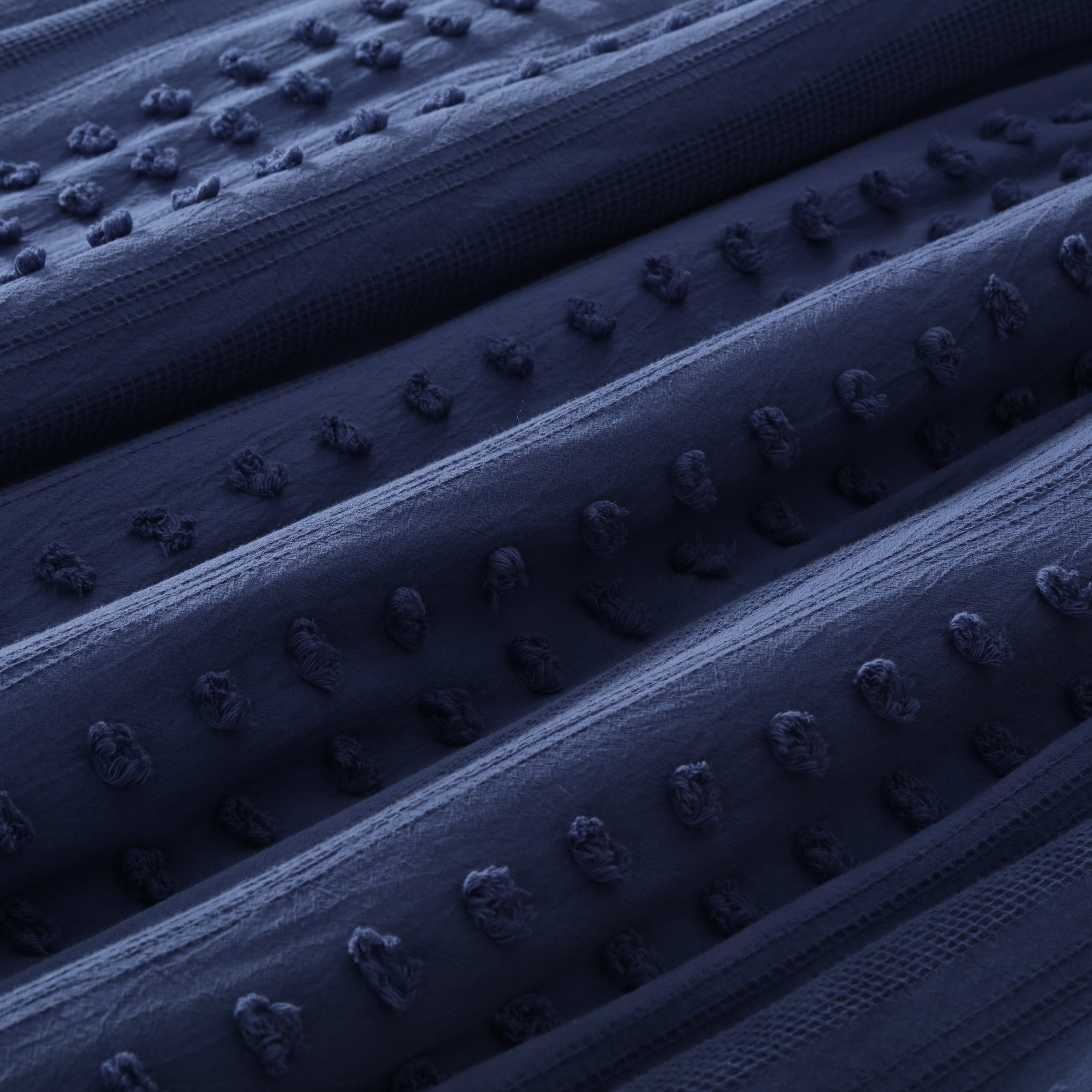 Vintage Design Bijou Blue Sans Sovci Cotton Quilt Cover Set Vintage Design