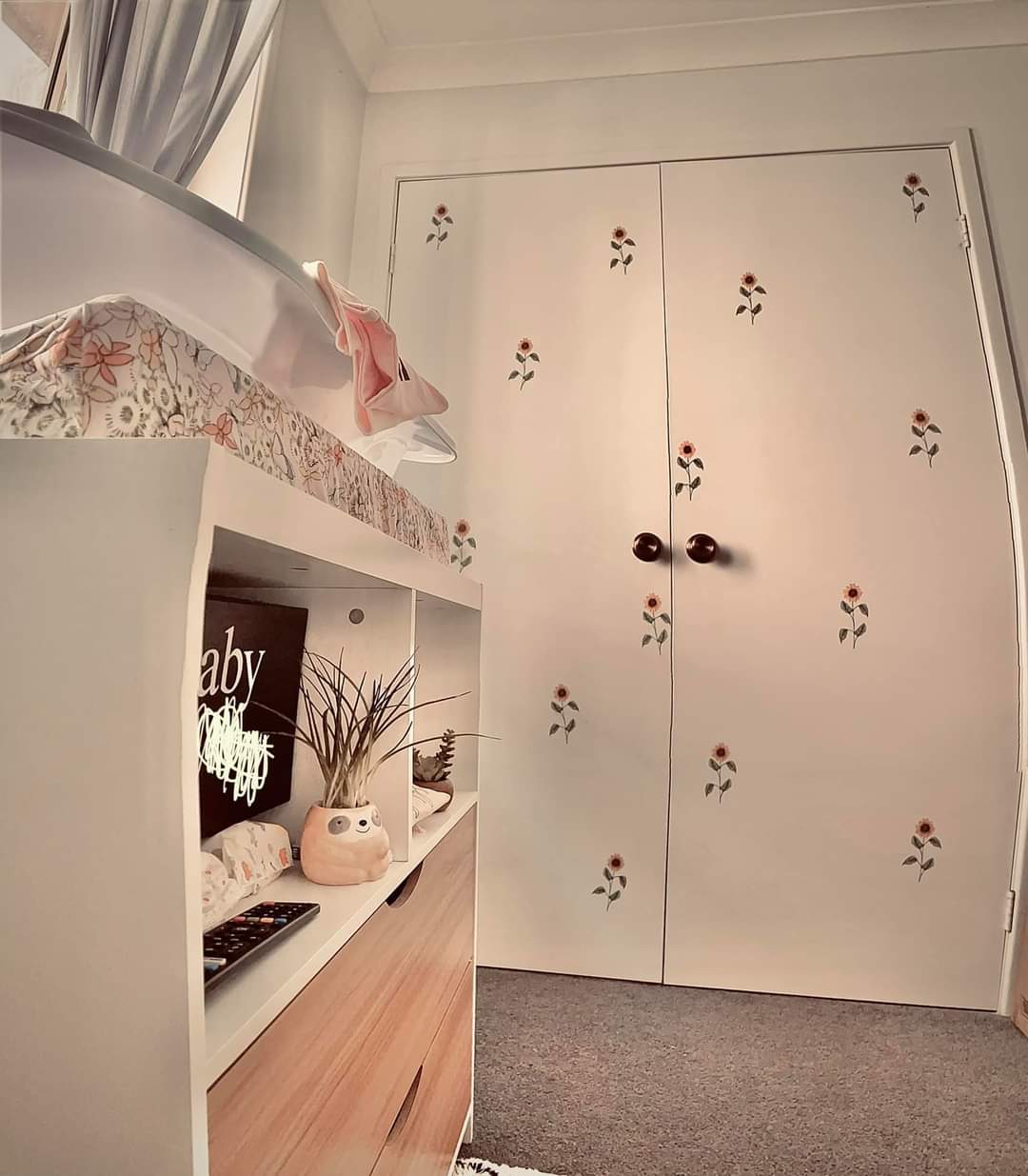 Mini Sunflowers Polka Art Prints