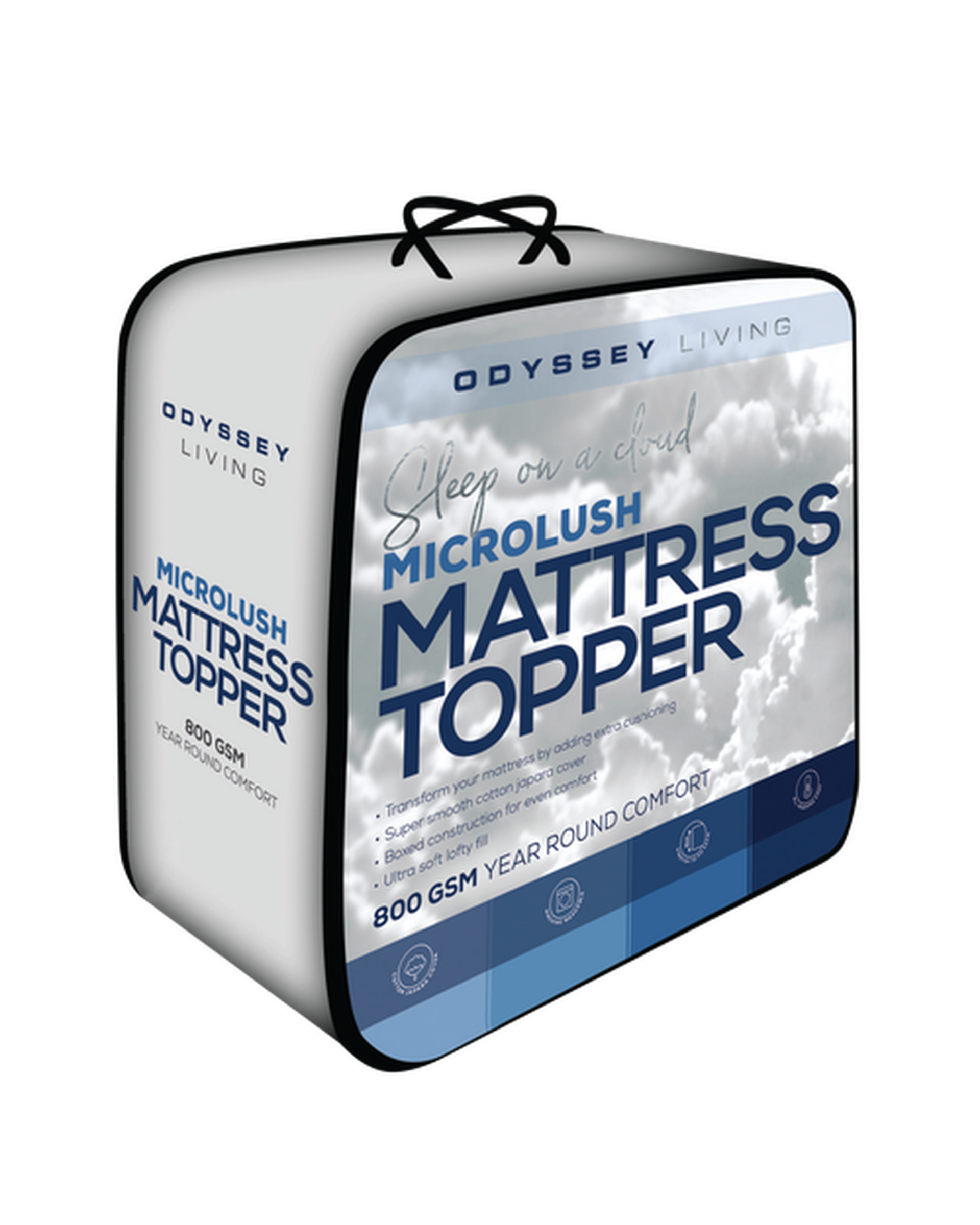 Odyysey Living Microlush Mattress Topper Odyssey Living
