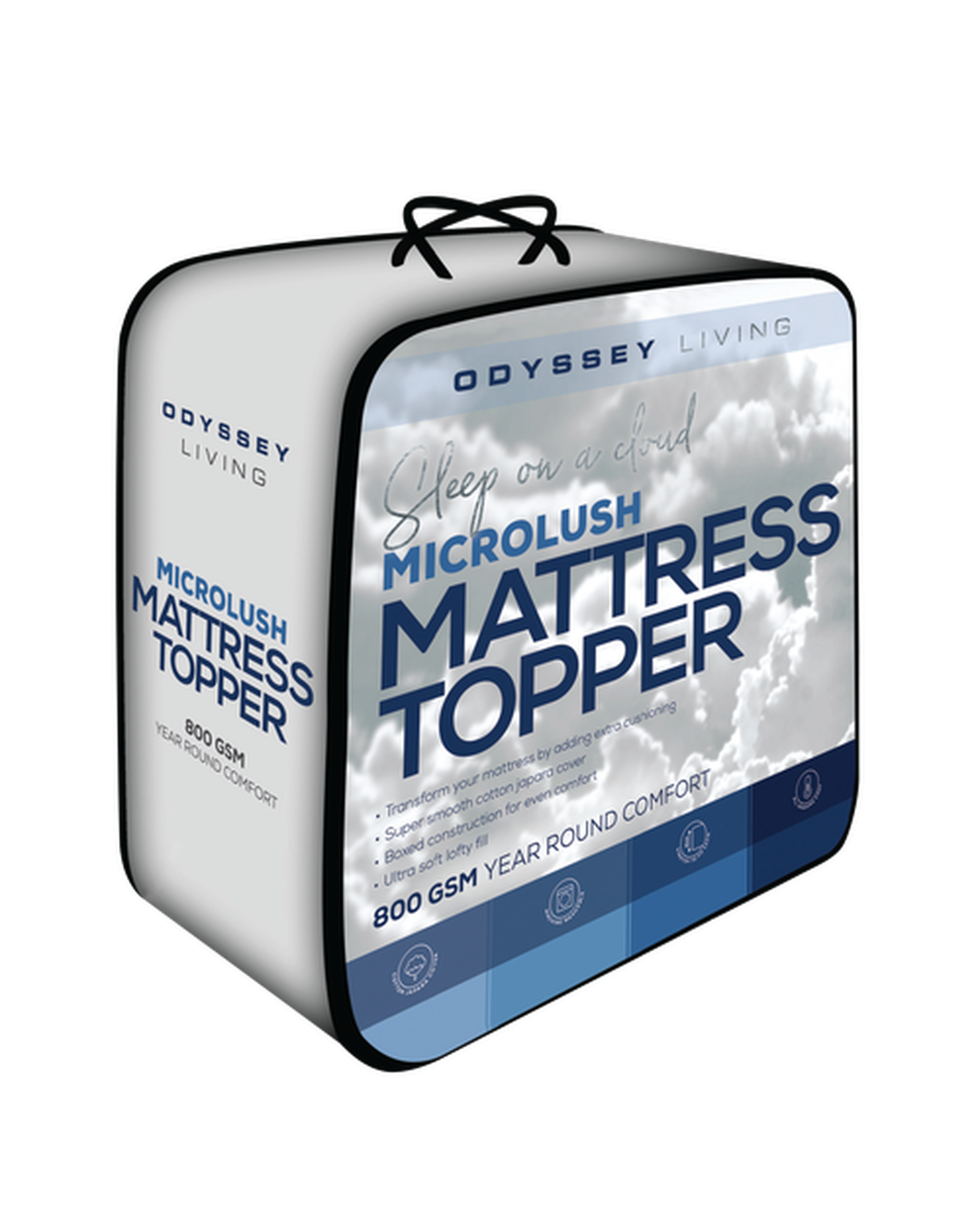 Odyysey Living Microlush Mattress Topper Odyssey Living