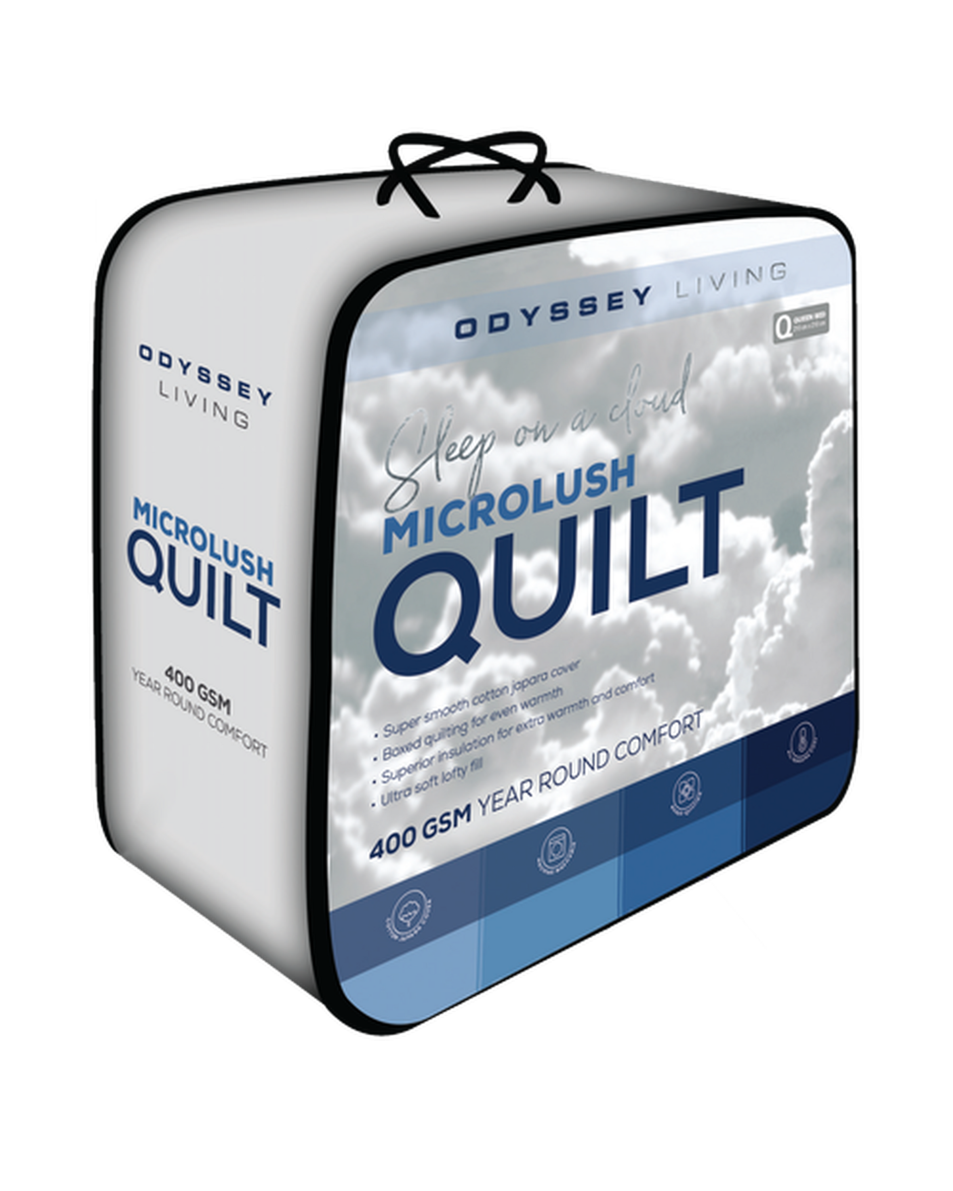 Odyysey Living Microlush Quilt - 400GSM Odyssey Living