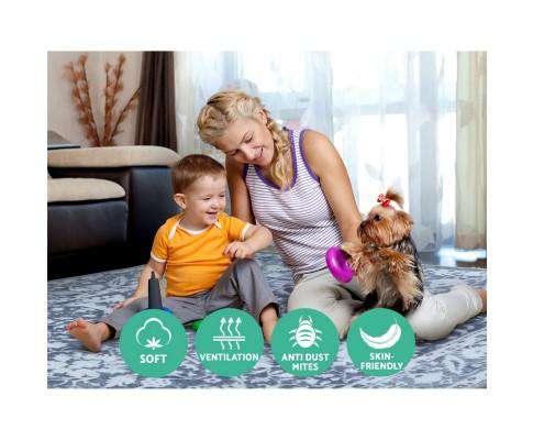 Short Pile Floor Rug Fafi Artiss