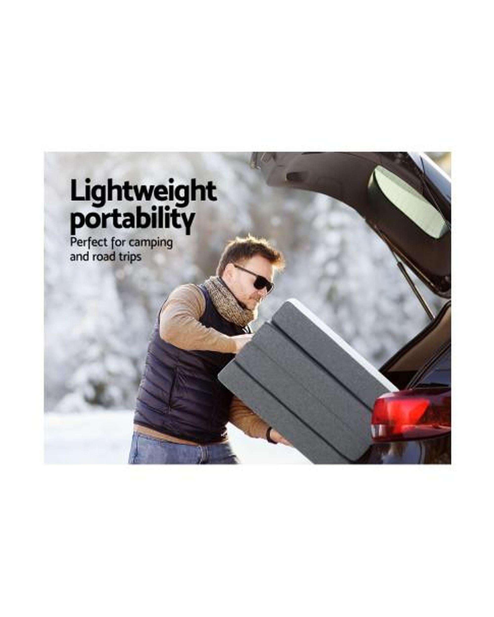 Giselle Bedding Folding Mattress Camping Foldable Portable Mattress Floor Bed Artiss