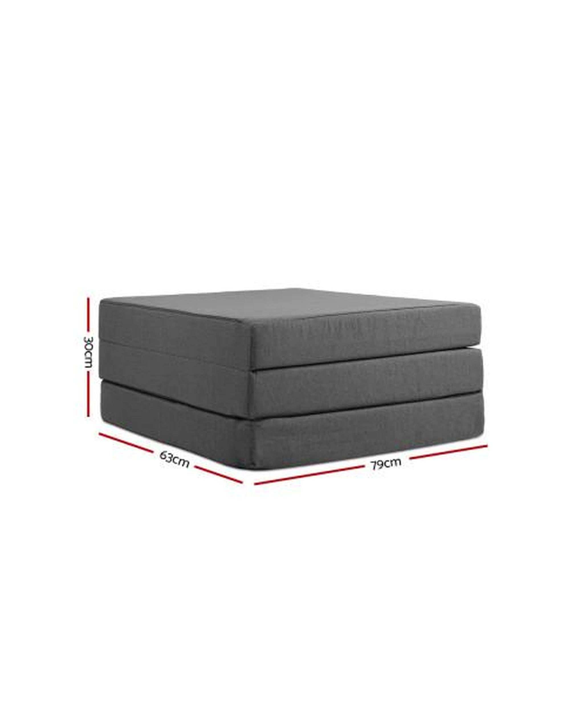 Giselle Bedding Folding Foam Portable Mattress Artiss