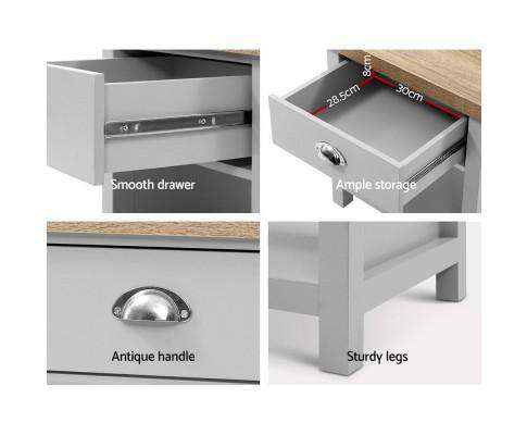 MEDI Bedside Table Artiss