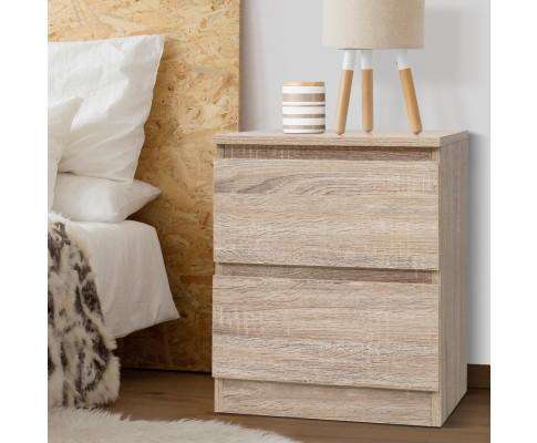 Bedside Tables Drawers Artiss