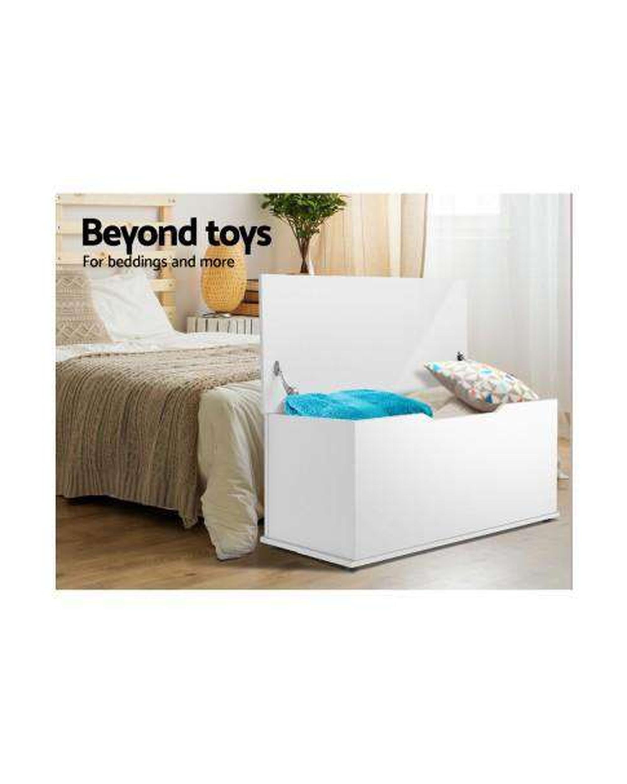 Keezi Blanket Box Kids Toy Storage Ottoman Chest Cabinet Clothes Bench Children Artiss