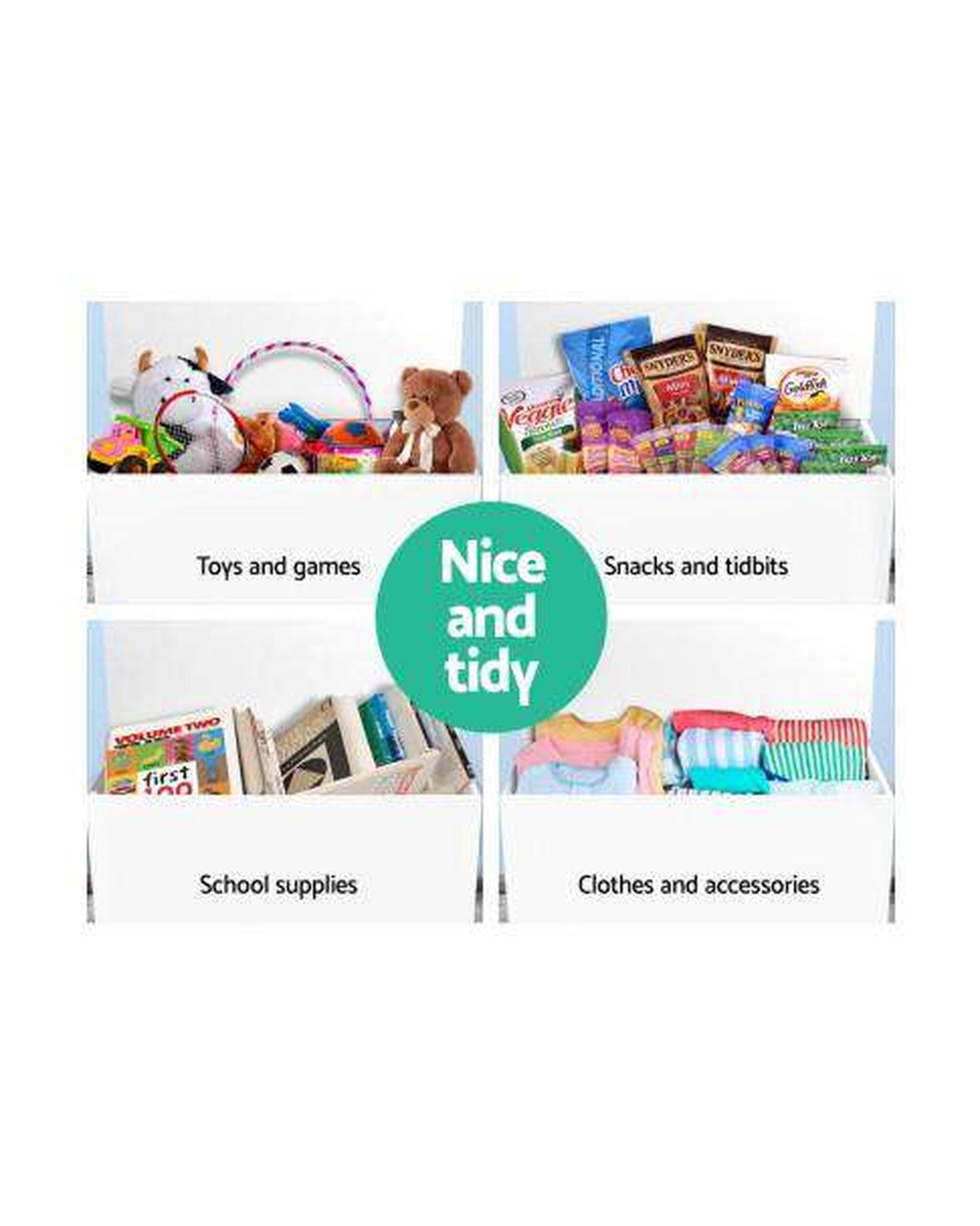 Keezi Blanket Box Kids Toy Storage Ottoman Chest Cabinet Clothes Bench Children Artiss