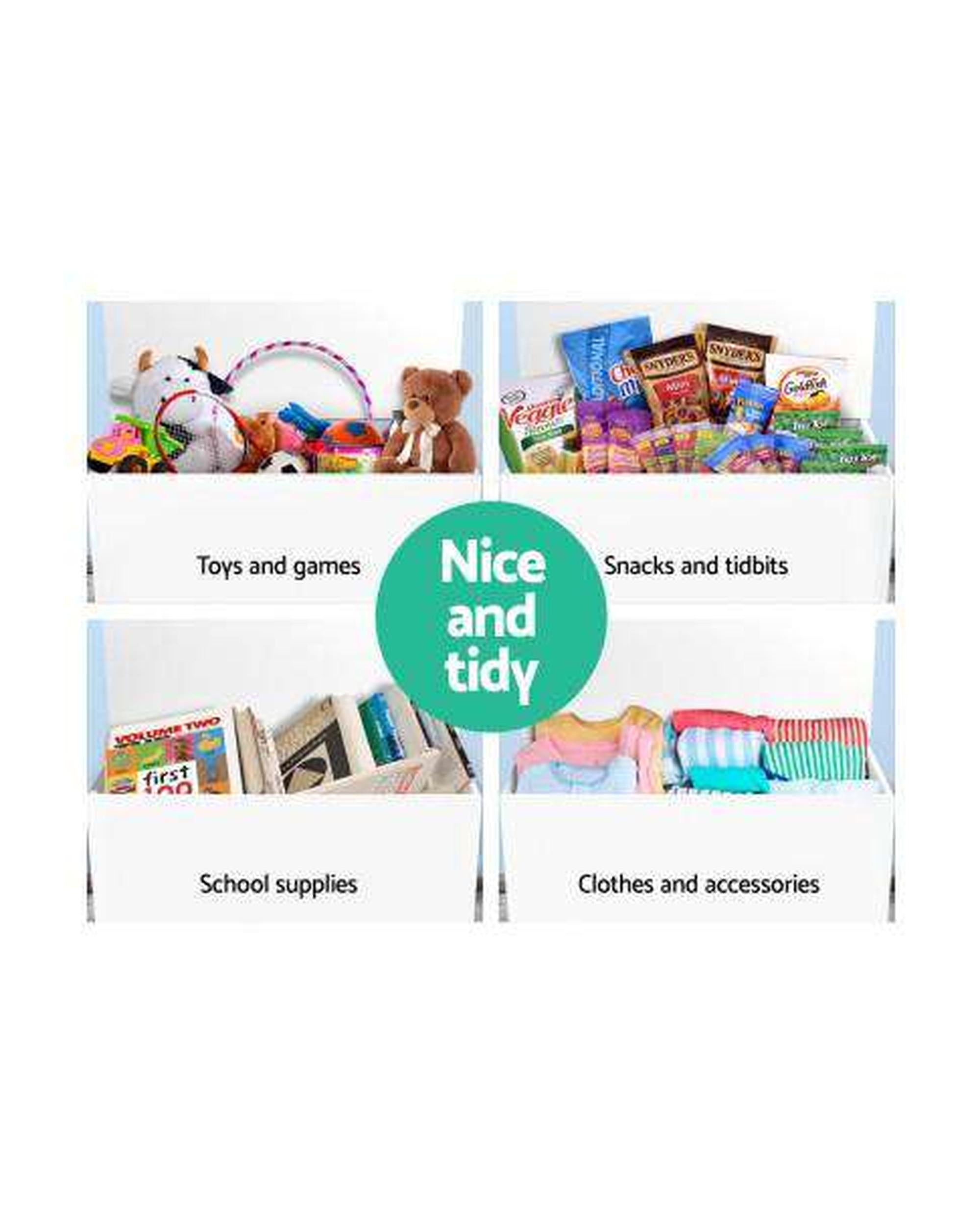 Keezi Blanket Box Kids Toy Storage Ottoman Chest Cabinet Clothes Bench Children Artiss