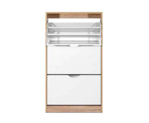 36 Pairs Shoe Cabinet Rack Organiser Storage Shelf Wooden Artiss