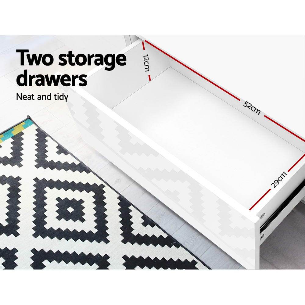 Artiss TV Cabinet Entertainment Unit Stand Storage RGB LED 180cm Display Shlef Artiss