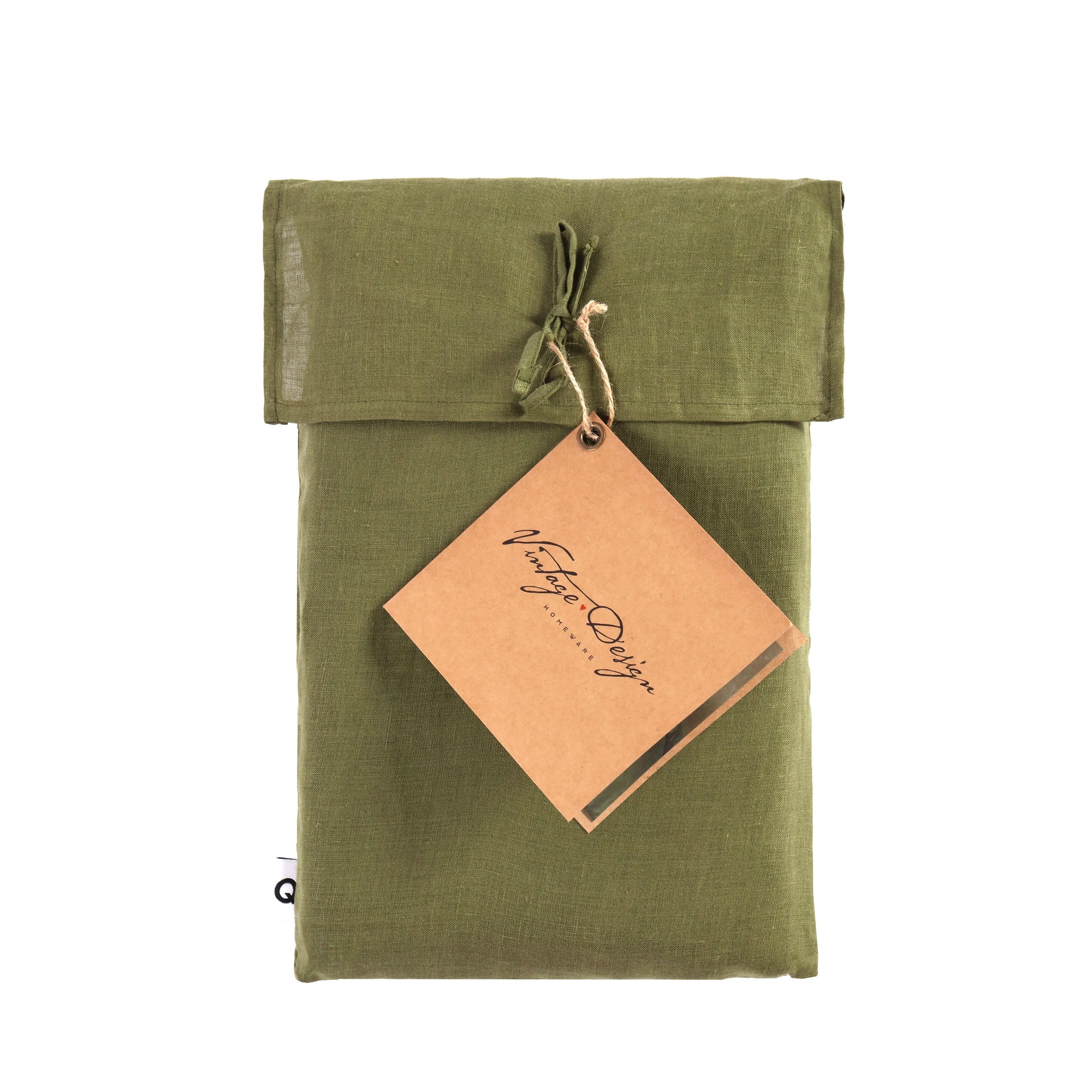 Vintage Design Fern Hemp Sheet Set Vintage Design