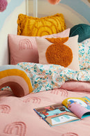 Happy Kids Floral Printed Microfibre Sheet Set Happy Kids Bedding