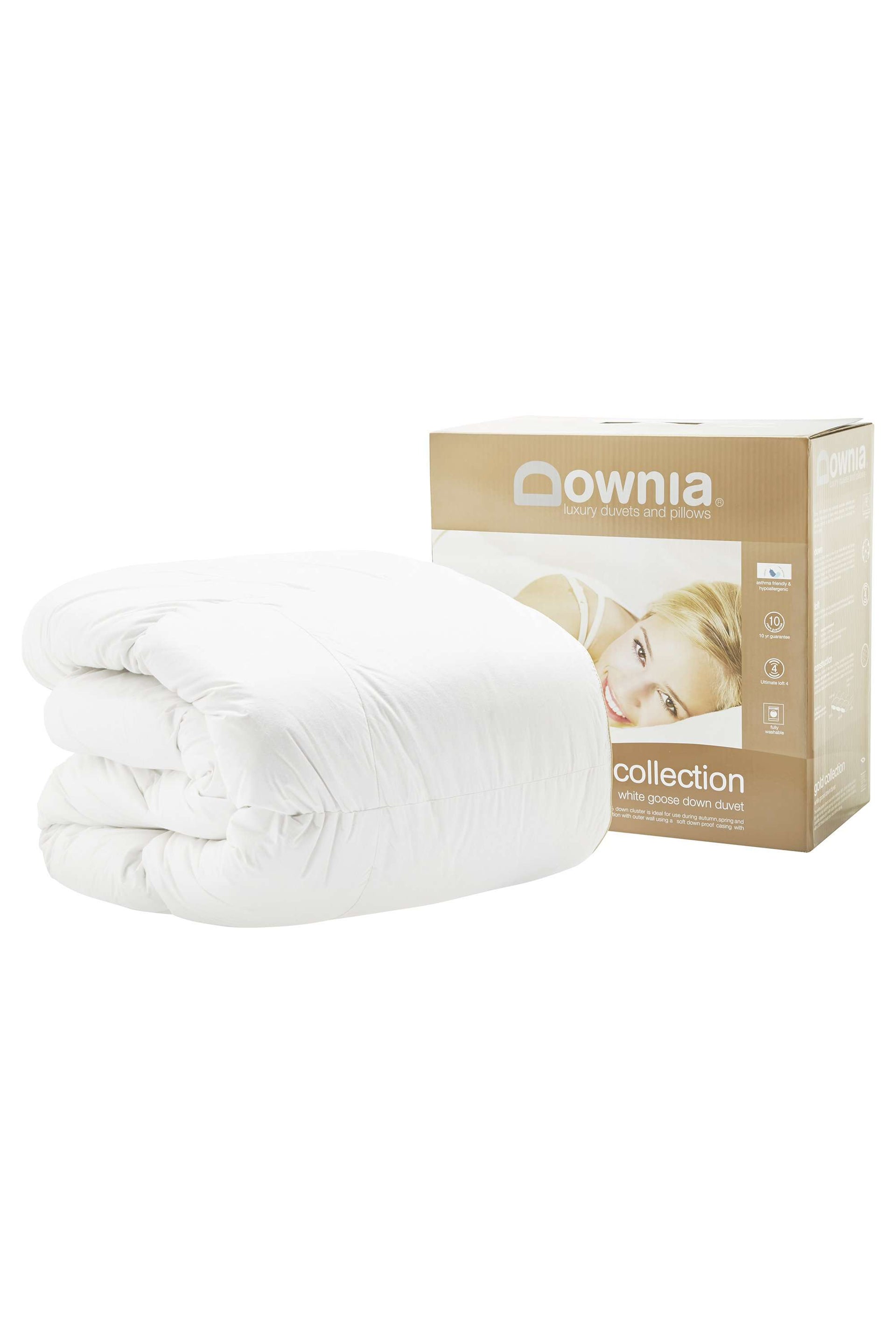 Downia Gold Collection 85 White Goose Down Quilt Downia