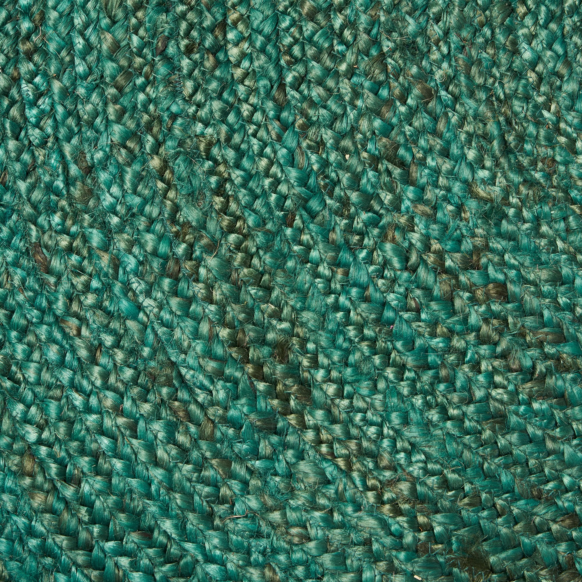 Vintage Design Benton Green Round Jute Rug Vintage Design