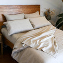 2 x PURE HEMP LINEN PILLOWCASES Hemp Gallery Australia