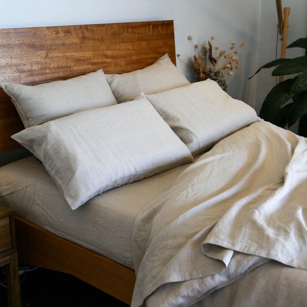 PURE HEMP LINEN SHEET SET Big Bedding Australia