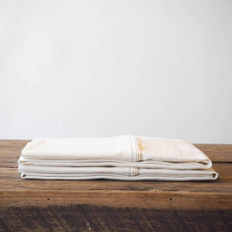 2 x HEMP ORGANIC COTTON KING PILLOWCASES Hemp Gallery Australia