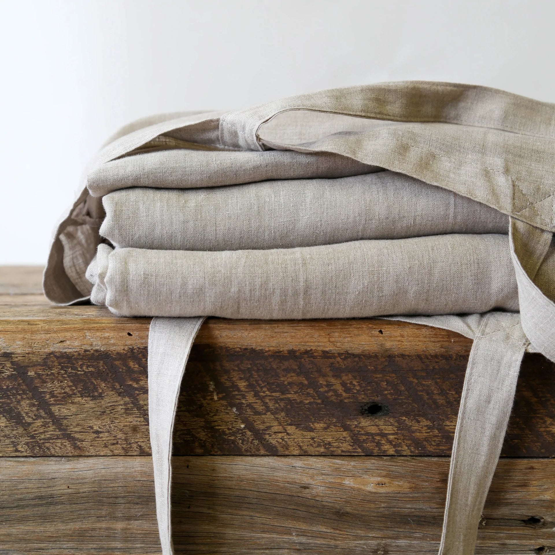 HEMP LINEN SHEET SET WITH PILLOWCASES - 2 Colours Hemp Gallery Australia