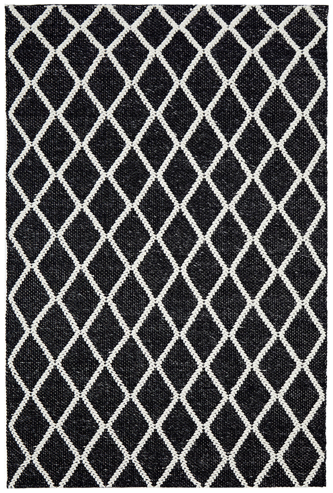 Huxley Black Rug RUG CULTURE