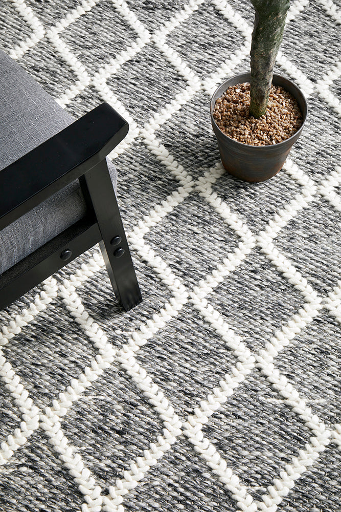 Huxley Grey Rug RUG CULTURE