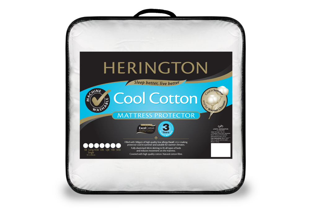 Herington Cool Cotton Mattress Protector Herington