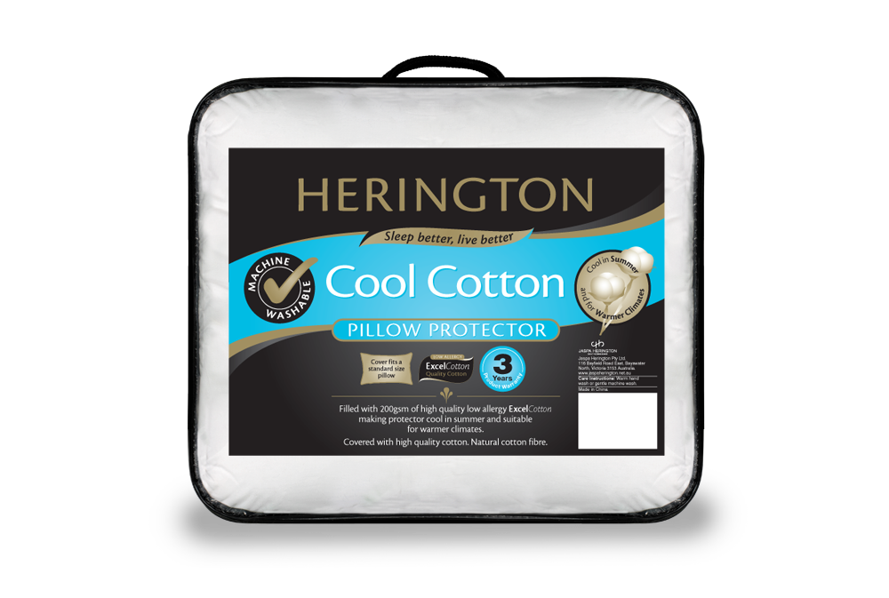 Herington Cool Cotton Pillow Protector Herington