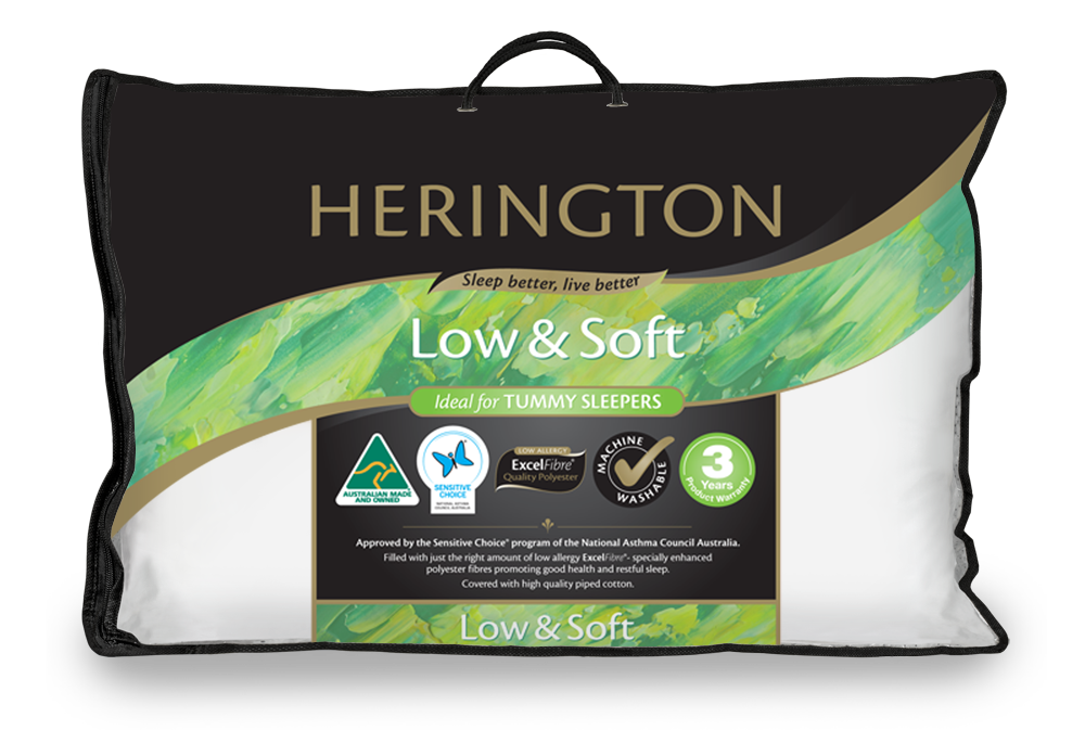Herington Low & Soft Non Gusseted Pillow Herington