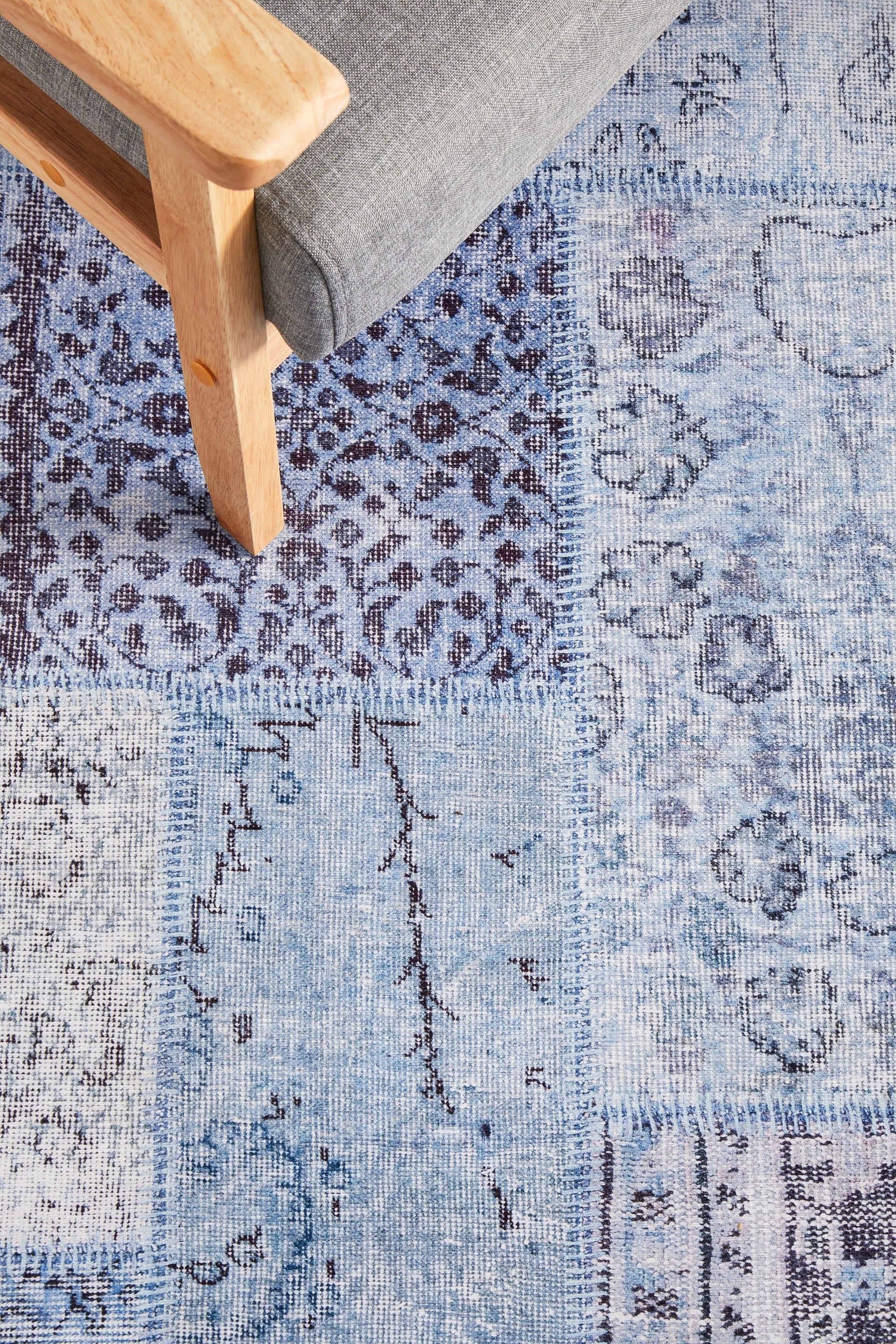 Illusions 121 Denim Rug RUG CULTURE