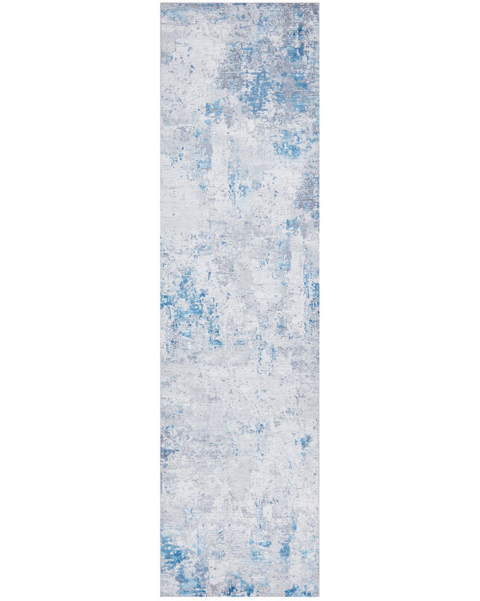 Illusions 132 Blue Runner Rug RUG CULTURE